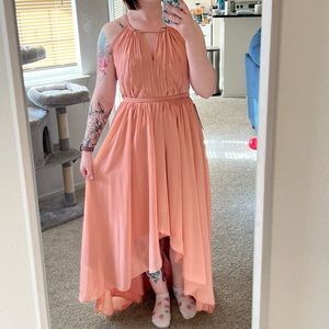 Bridesmaid/formal dress. Desert rose